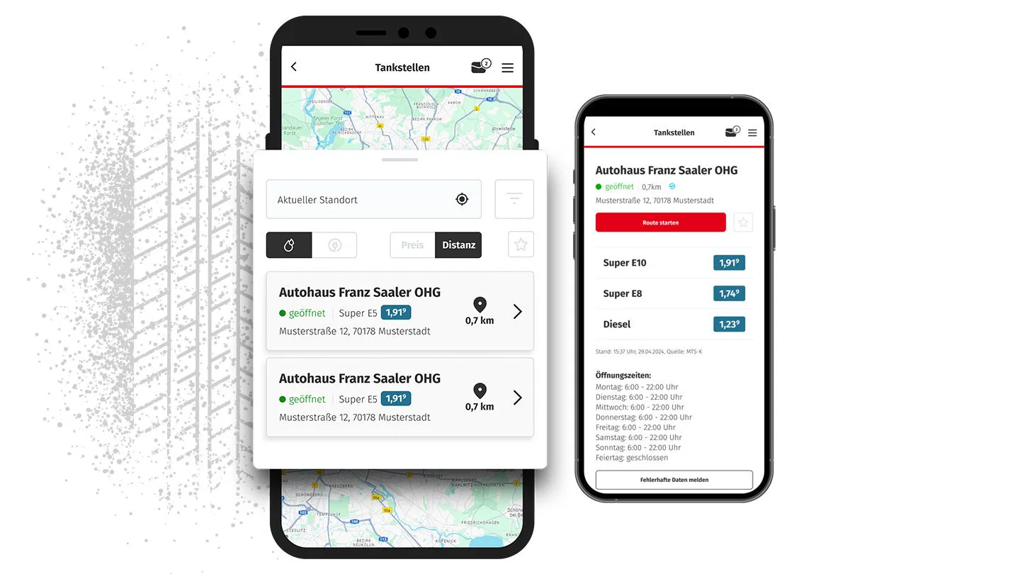Die ACE App in neuem Design
